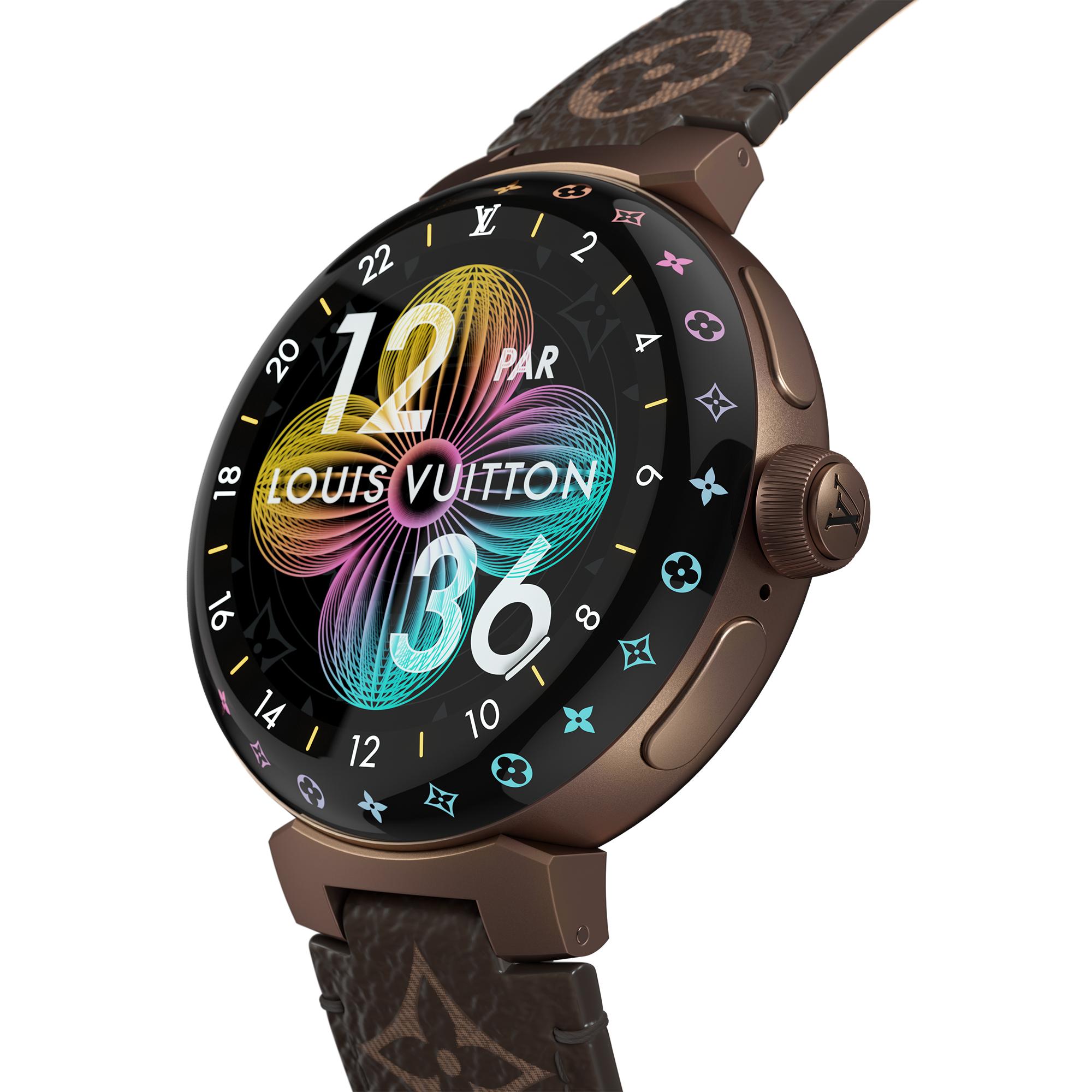  Relojes Conectados Relojes conectados Reloj conectado Tambour Horizon Light Up | Louis Vuitton ® (Ampliar producto)