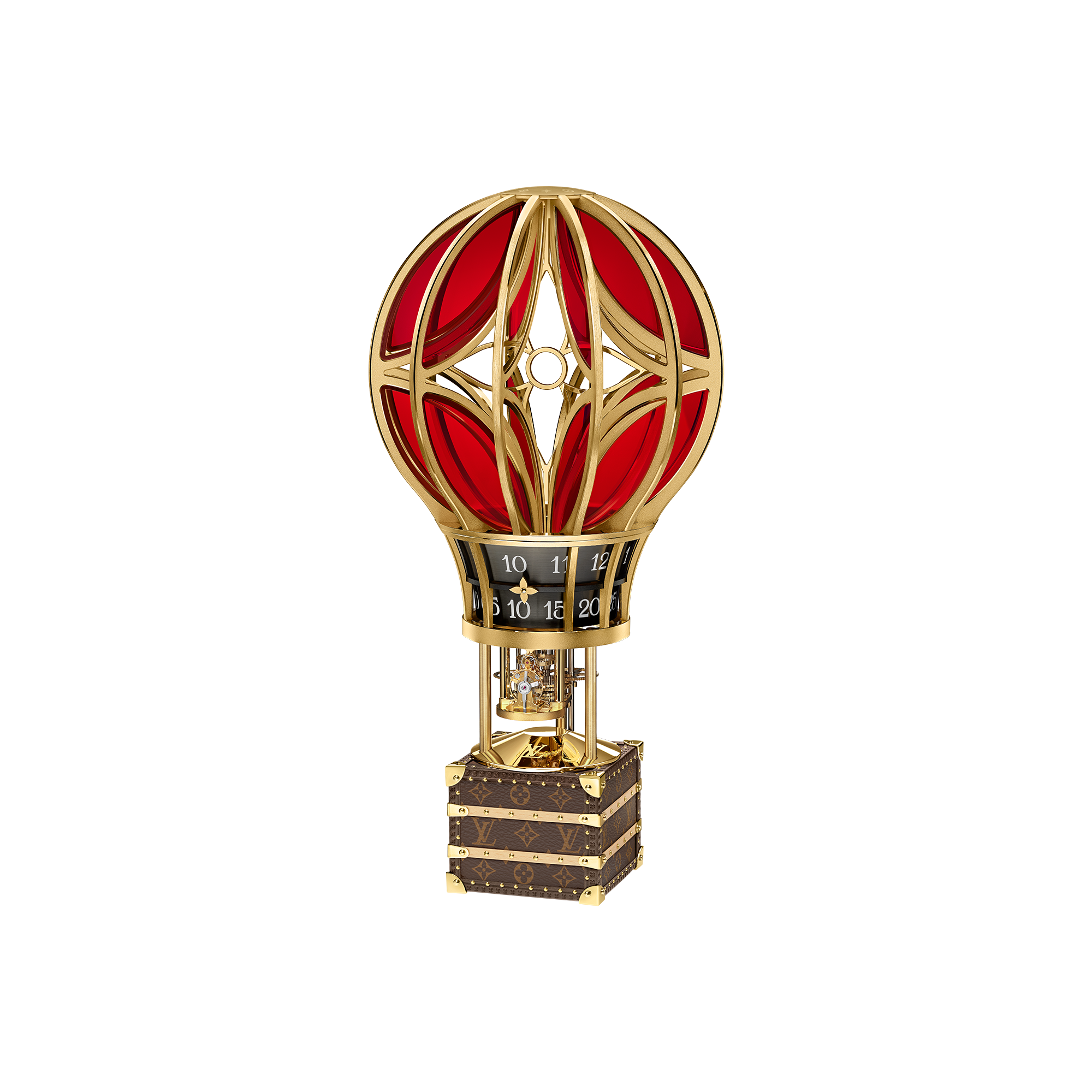  Colección de Relojes Baúl de Tiempo Reloj de mesa Montgolfière Aéro | Louis Vuitton ® (Ampliar producto)