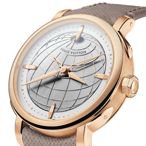 Todos los Relojes } Reloj Louis Vuitton Escale Twin Zone automático de 40 mm en oro rosa | Louis Vuitton ® (Ampliar producto)