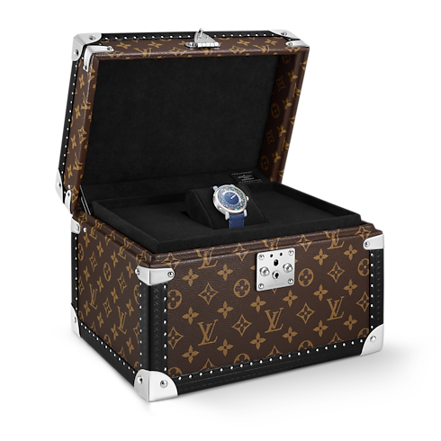 Reloj Louis Vuitton Escale Worldtime automático de 40 mm en platino otra vista