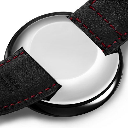 Reloj Louis Vuitton Monterey automático de 37 mm en cerámica y acero vista trasera