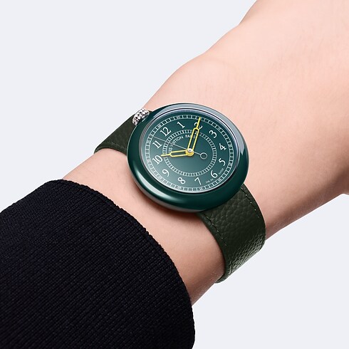 Todos los Relojes } Reloj Louis Vuitton Monterey automático de 37 mm en cerámica y acero | Louis Vuitton ® (Ampliar producto)