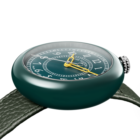 Todos los Relojes } Reloj Louis Vuitton Monterey automático de 37 mm en cerámica y acero | Louis Vuitton ® (Ampliar producto)