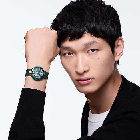 Todos los Relojes } Reloj Louis Vuitton Monterey automático de 37 mm en cerámica y acero | Louis Vuitton ® (Ampliar producto)
