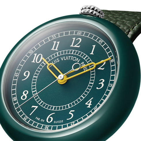 Todos los Relojes } Reloj Louis Vuitton Monterey automático de 37 mm en cerámica y acero | Louis Vuitton ® (Ampliar producto)