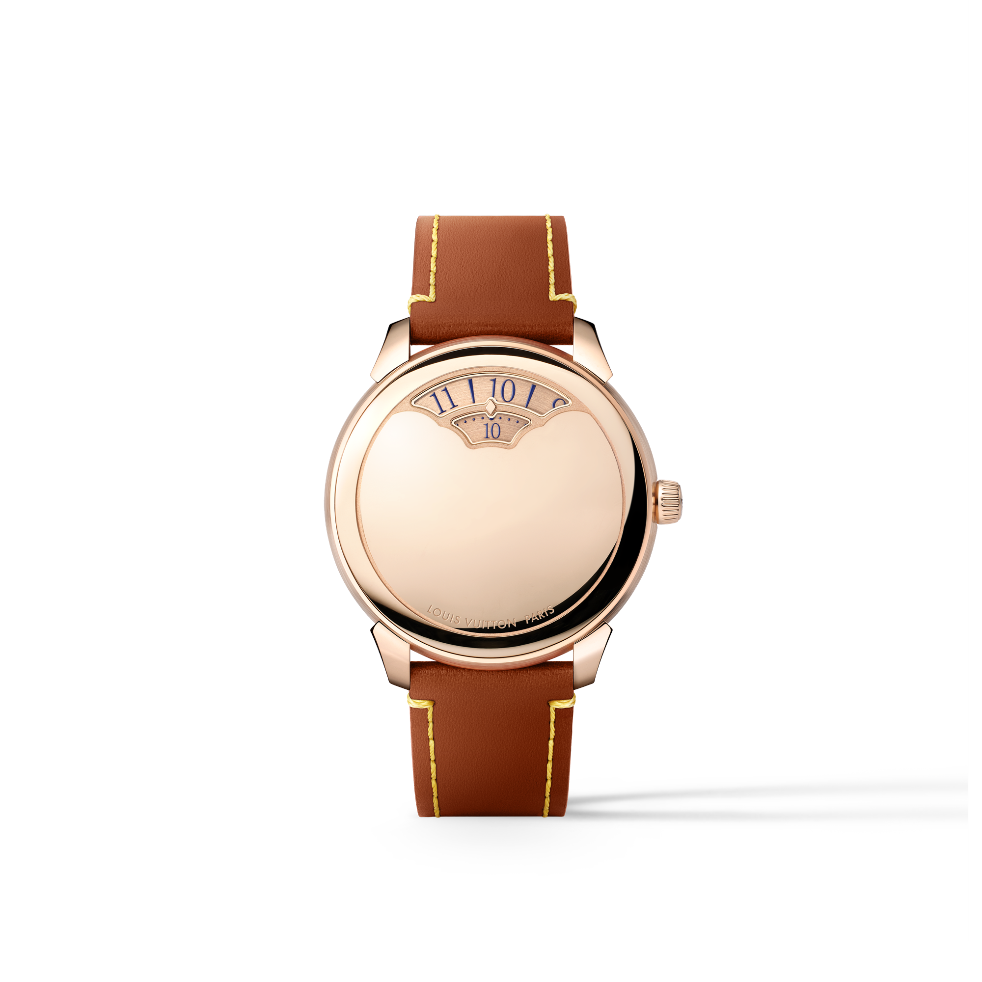  Todos los relojes } Reloj Tambour Convergence automático de 37 mm en oro rosa | Louis Vuitton ® (Ampliar producto)