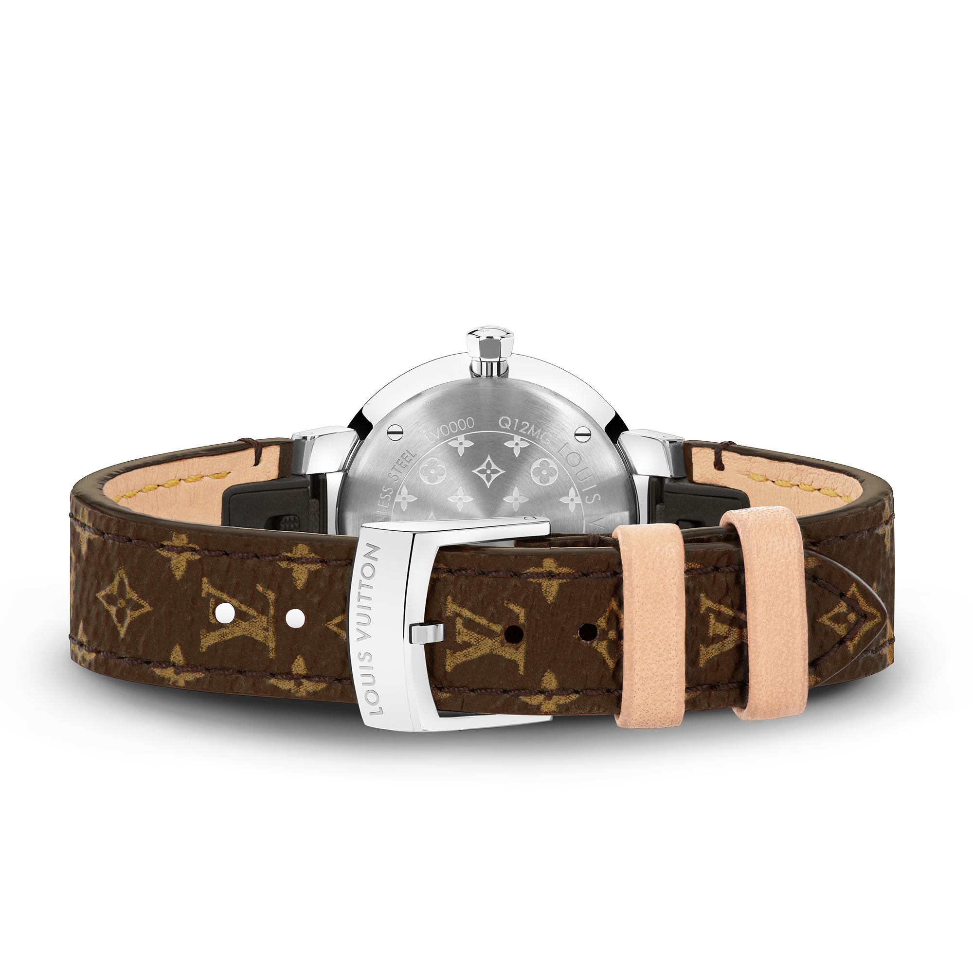  Todos los relojes } Reloj Tambour Slim 28 | Louis Vuitton ® (Ampliar producto)
