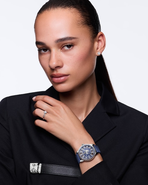 All Watches } Tambour Spin Time Air Antipode, Automatic, 42.5mm, White gold | Louis Vuitton ®
