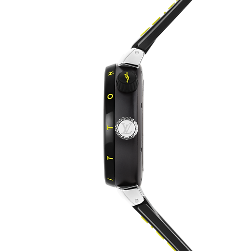 Todos los relojes } Reloj Tambour Street Diver automático de 44 mm en acero | Louis Vuitton ® (Ampliar producto)