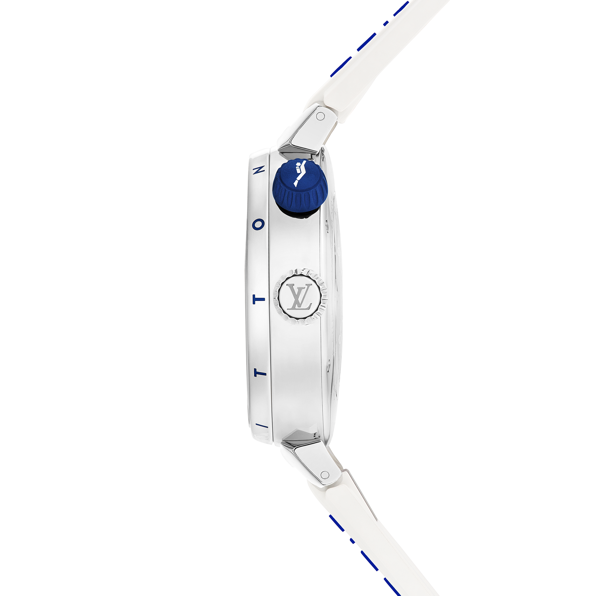  Todos los relojes } Reloj Tambour Street Diver, cuarzo, 39,5 mm, acero | Louis Vuitton ® (Ampliar producto)