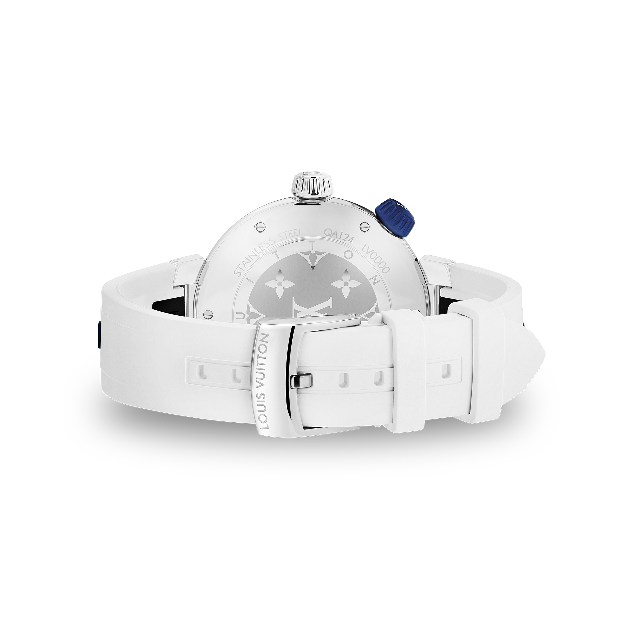  Todos los relojes } Reloj Tambour Street Diver, cuarzo, 39,5 mm, acero | Louis Vuitton ® (Ampliar producto)