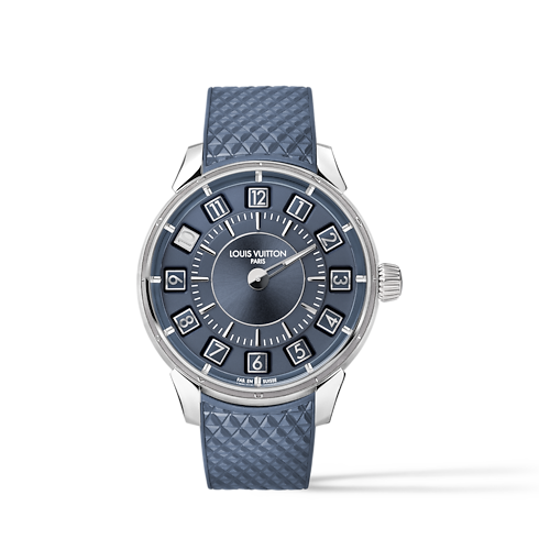 Reloj Tambour Taiko Spin Time, automático, 39.5 mm, oro blanco vista frontal
