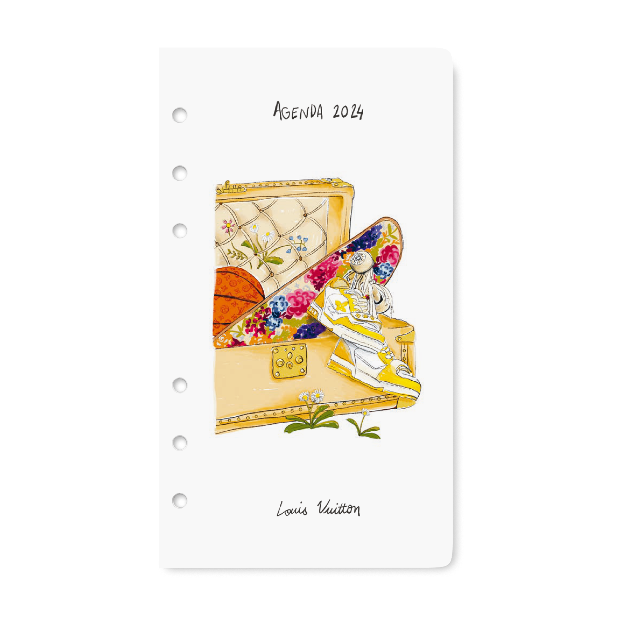  Librería Papelería y Escritura Repuesto mediano de agenda diaria funcional | Louis Vuitton ® (Ampliar producto)