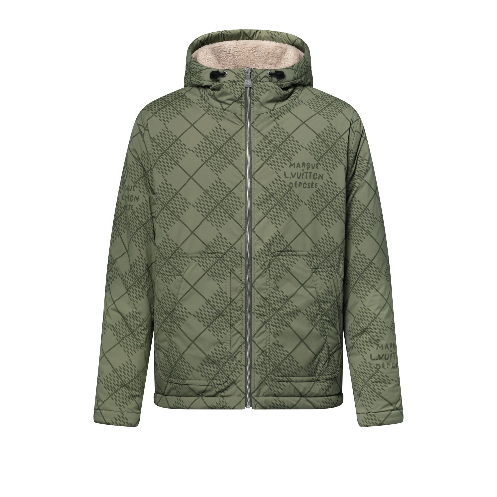  Ready to Wear Cazadoras y abrigos Rompevientos de felpa y nailon reversible | Louis Vuitton ® (Ampliar producto)