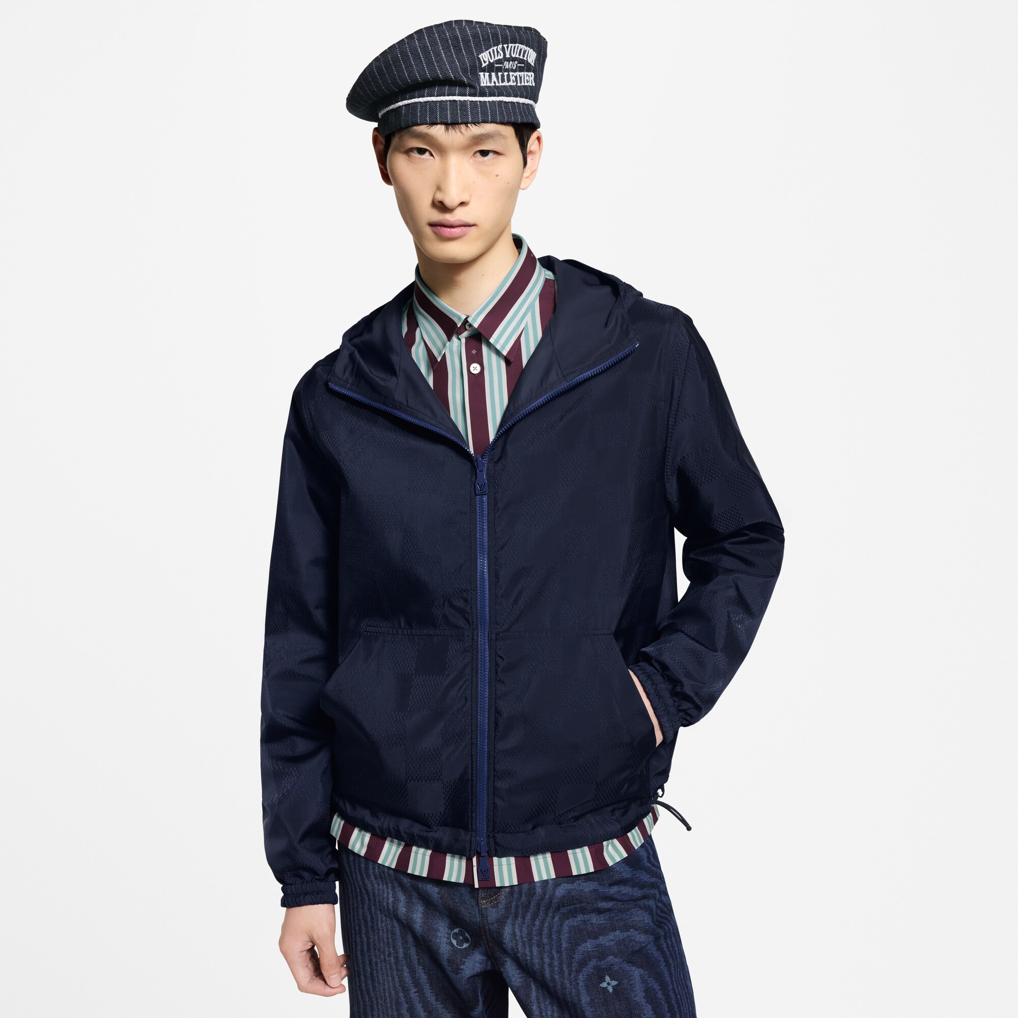  Ready to Wear Cazadoras y abrigos Rompevientos reversible Damier | Louis Vuitton ® (Ampliar producto)