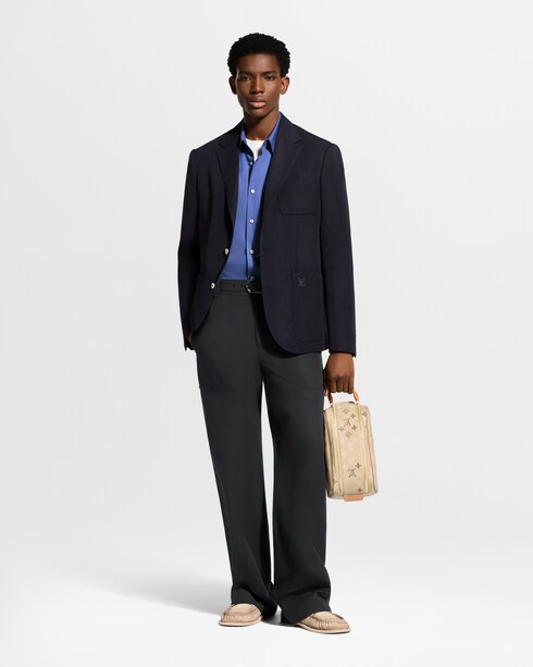 Ready to Wear Sacos Saco de botonadura sencilla en lana y lino | Louis Vuitton ®