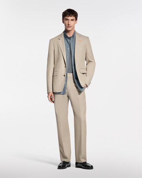 Ready-to-Wear Blazers and Jackets Silk-Cashmere Single-Breasted Gaston Jacket | Louis Vuitton ®