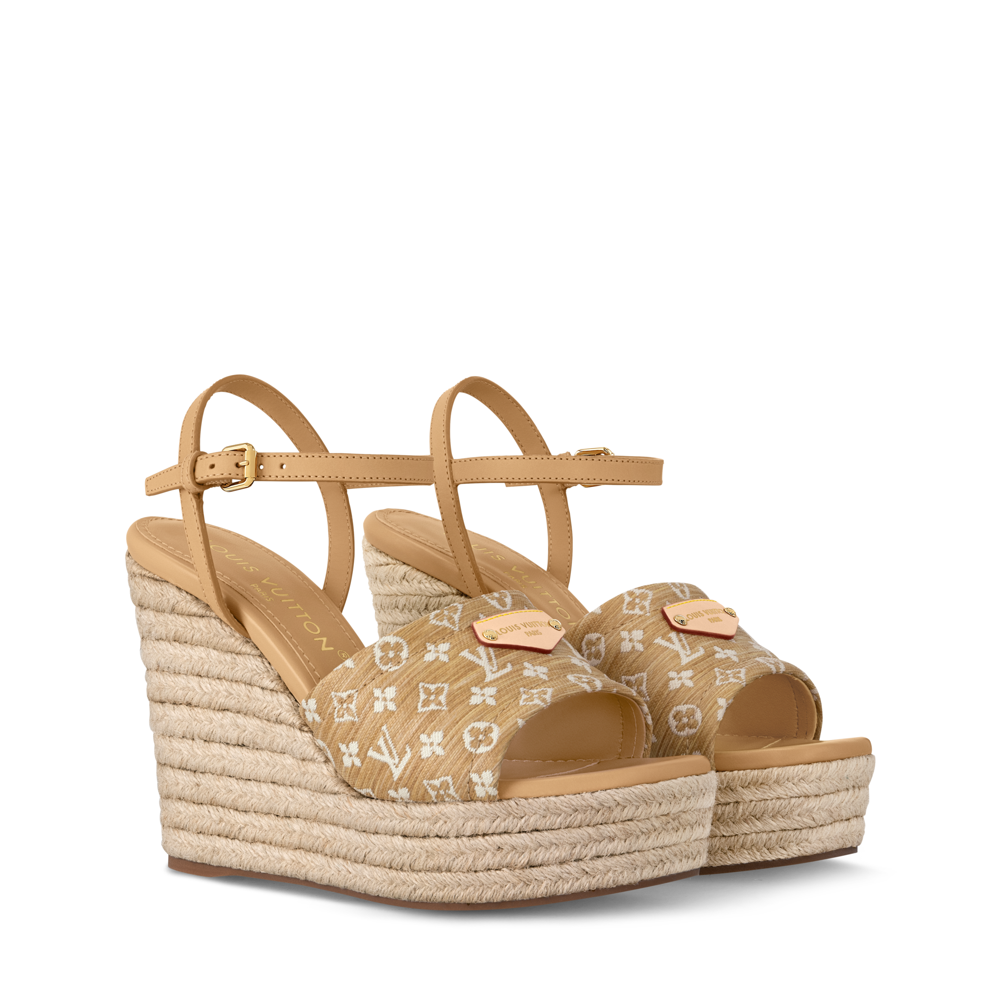  Zapatos Sandalias y Alpargatas Sandalia de cuña Helios | Louis Vuitton ® (Ampliar producto)