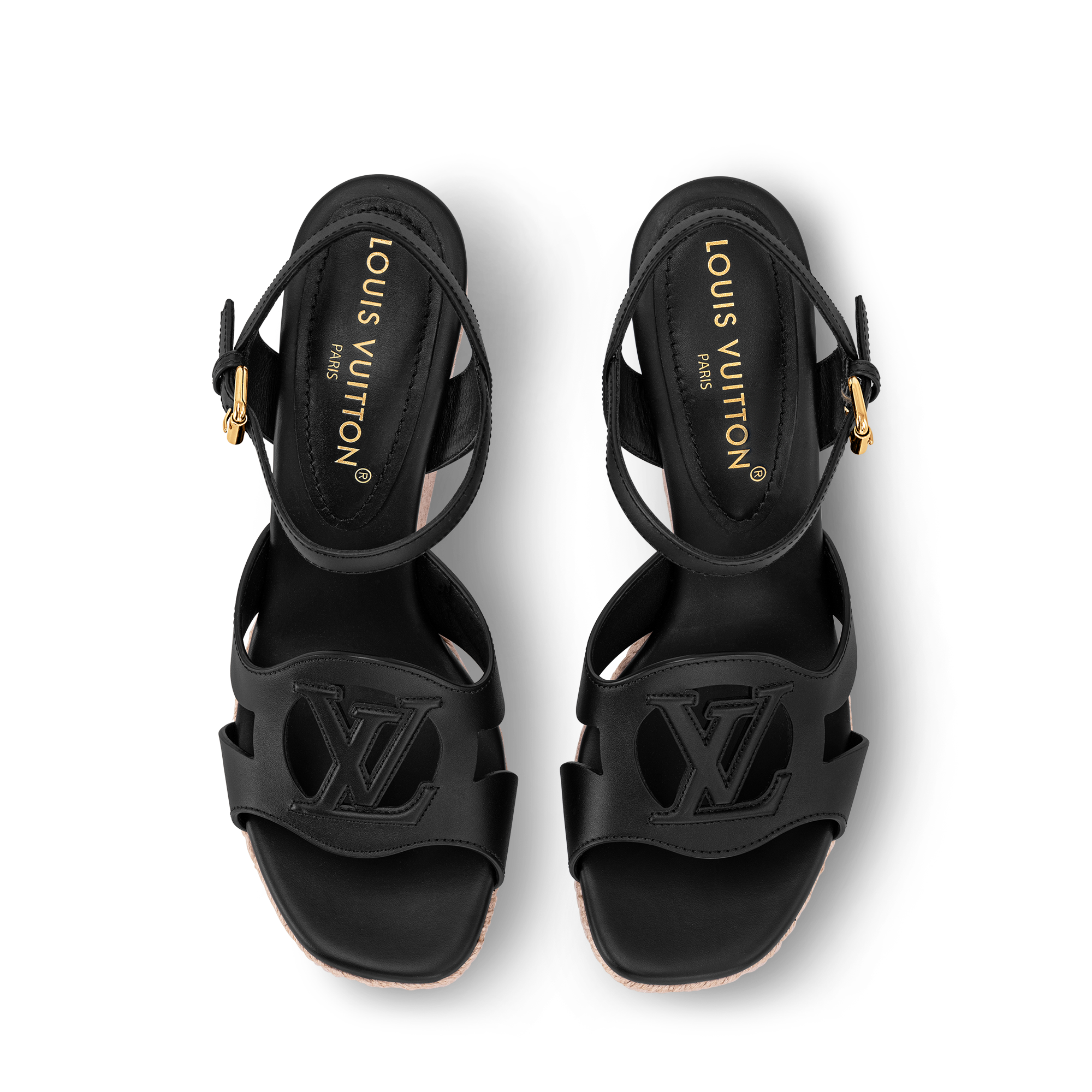  Zapatos Sandalias y Alpargatas Sandalia de cuña LV Isola | Louis Vuitton ® (Ampliar producto)