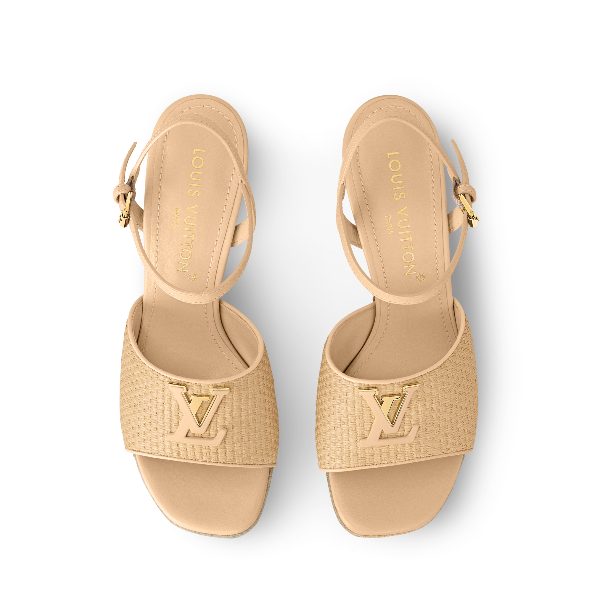 Zapatos Sandalias y Alpargatas Sandalia de cuña LV Mare | Louis Vuitton ® (Ampliar producto)