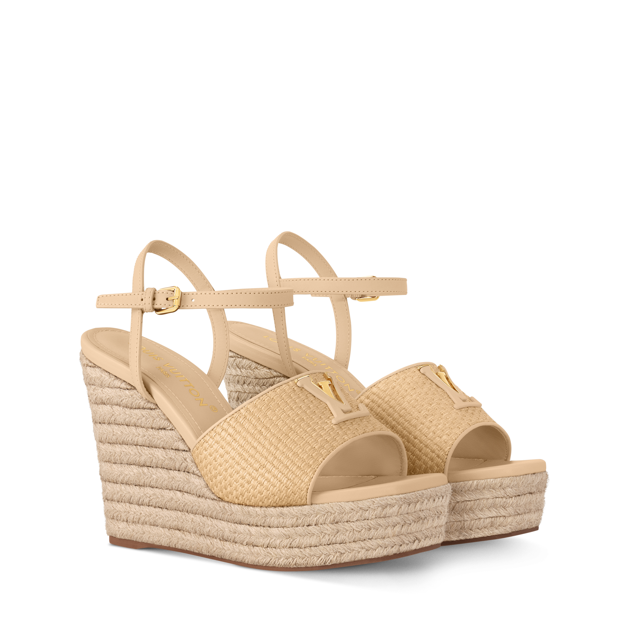  Zapatos Sandalias y Alpargatas Sandalia de cuña LV Mare | Louis Vuitton ® (Ampliar producto)
