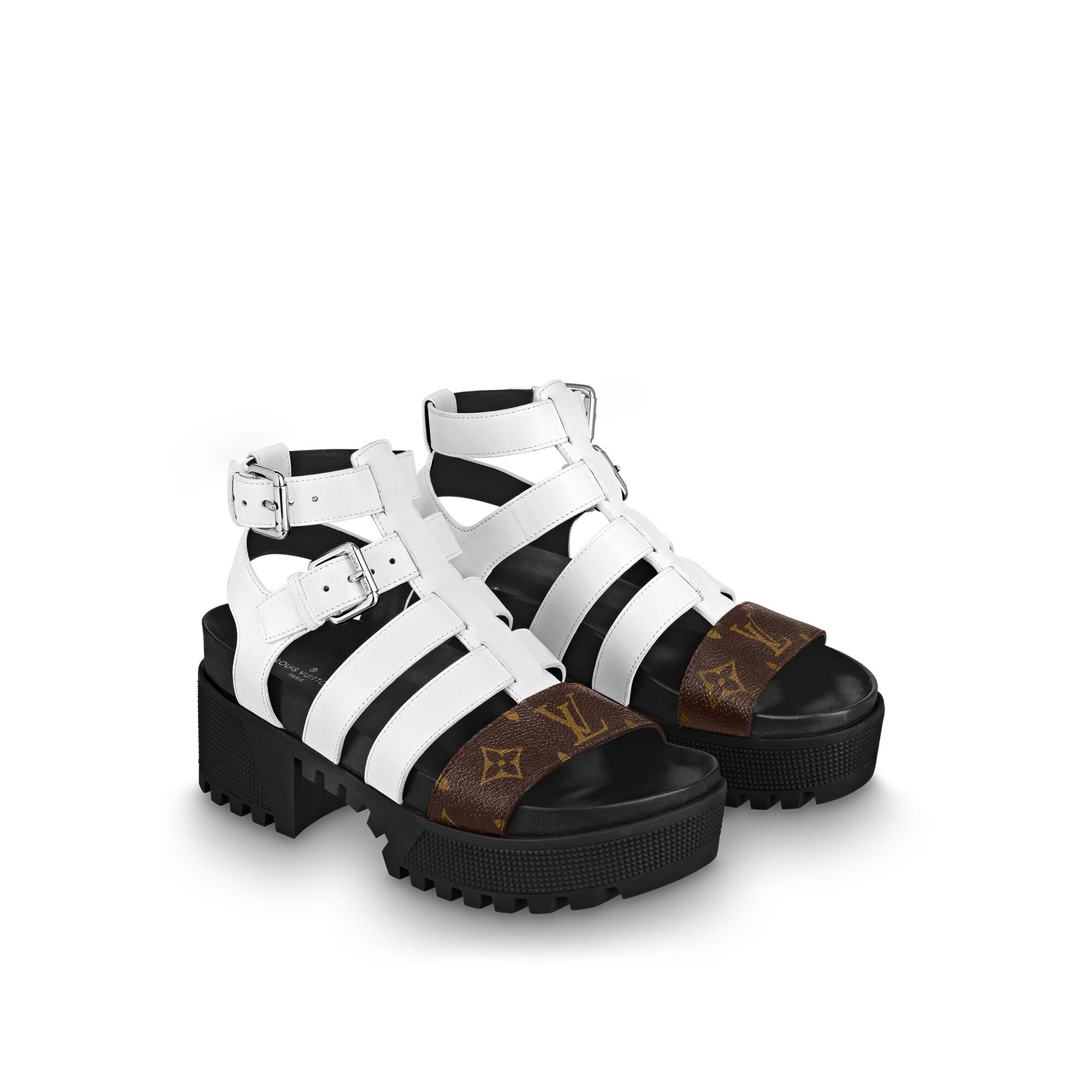 Discontinued Product Obs 4 Sandalia de plataforma Laureate | Louis Vuitton ® (Ampliar producto)