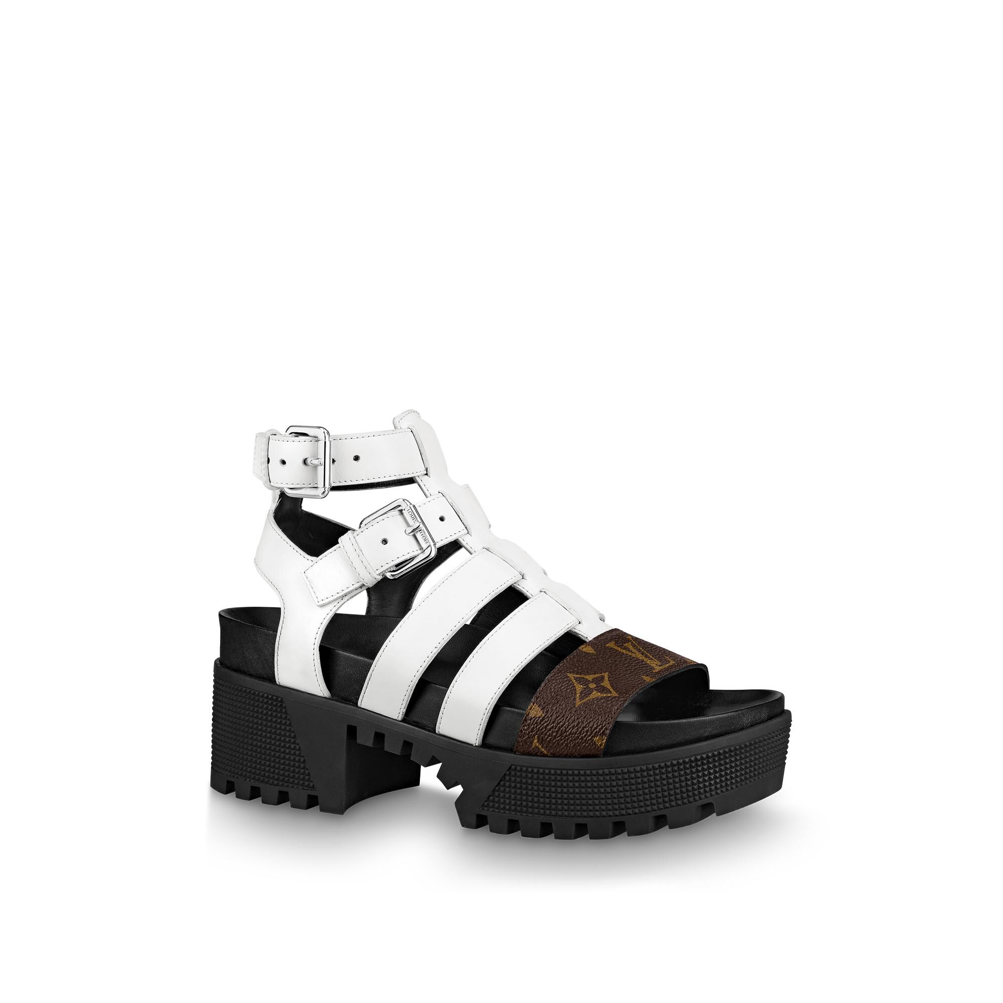  Discontinued Product Obs 4 Sandalia de plataforma Laureate | Louis Vuitton ® (Ampliar producto)