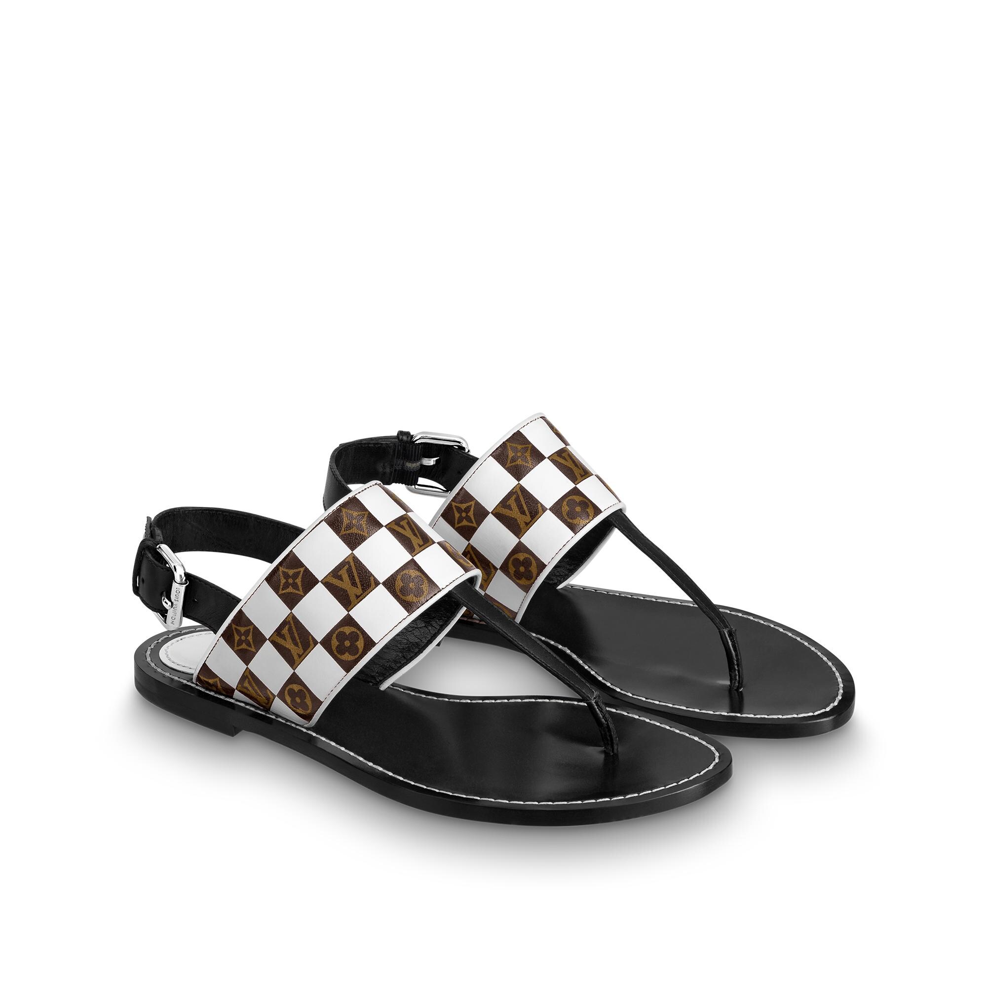  Discontinued Product Obs 4 Sandalia plana Matchmake | Louis Vuitton ® (Ampliar producto)