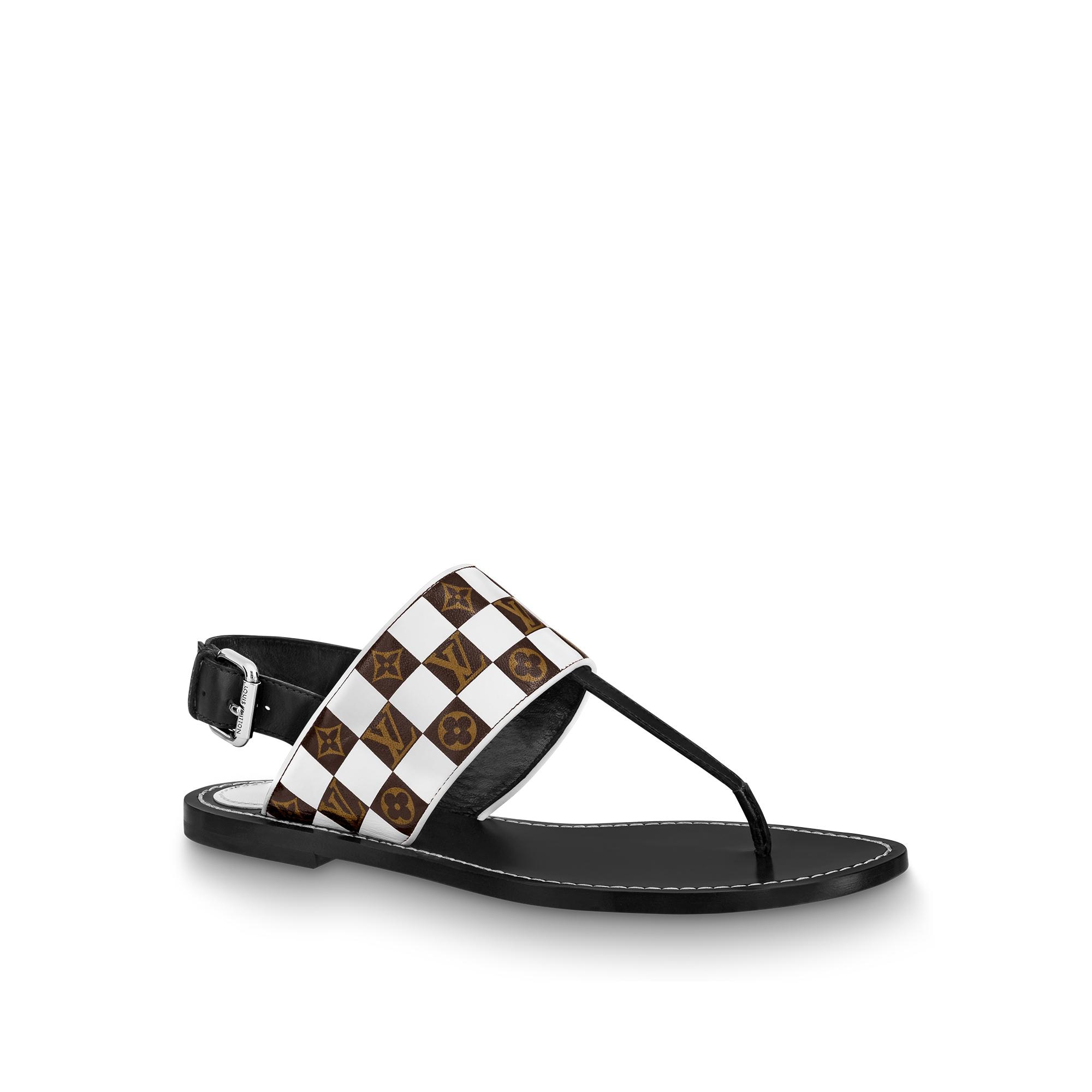  Discontinued Product Obs 4 Sandalia plana Matchmake | Louis Vuitton ® (Ampliar producto)