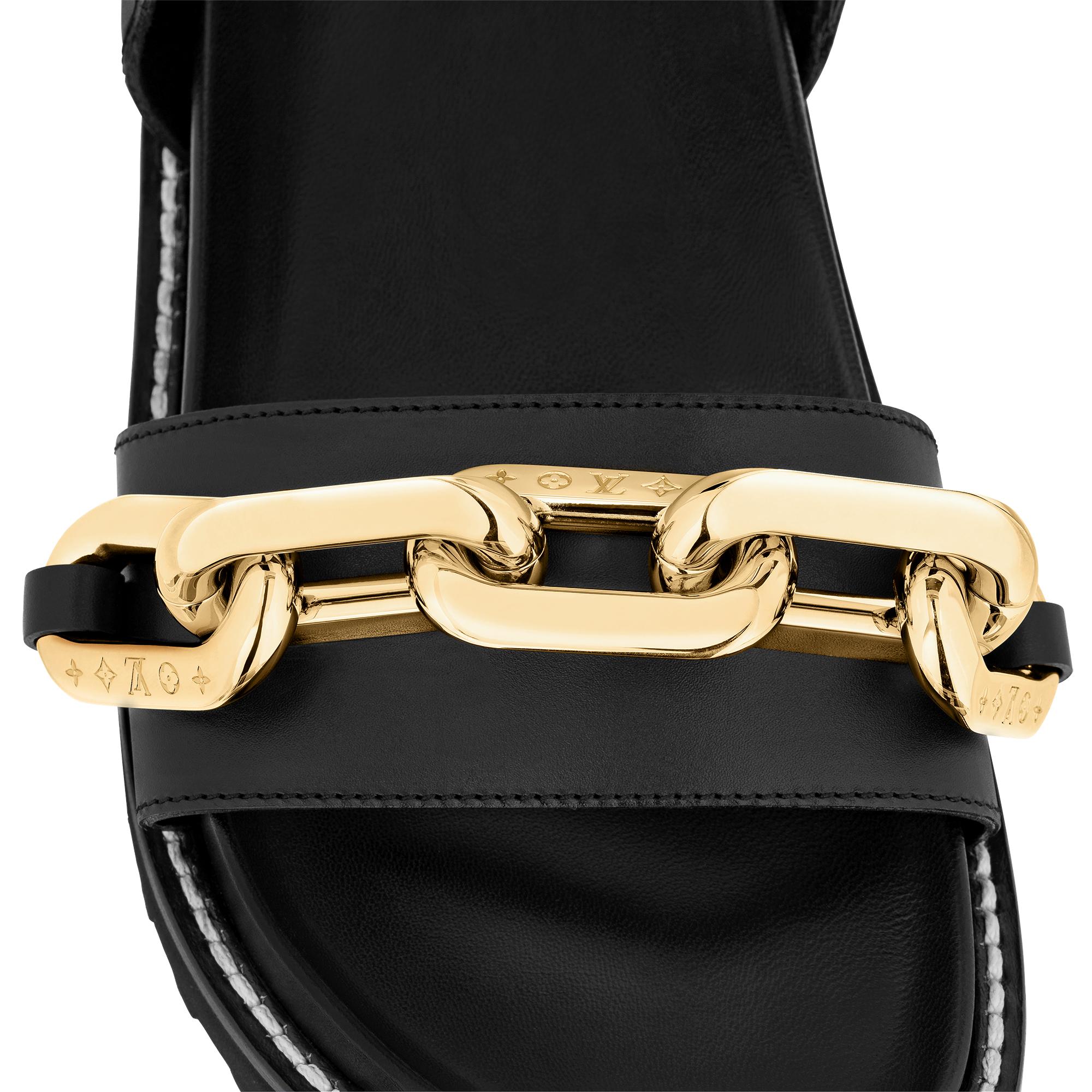  Zapatos Sandalias y Alpargatas Sandalia plana Paseo | Louis Vuitton ® (Ampliar producto)