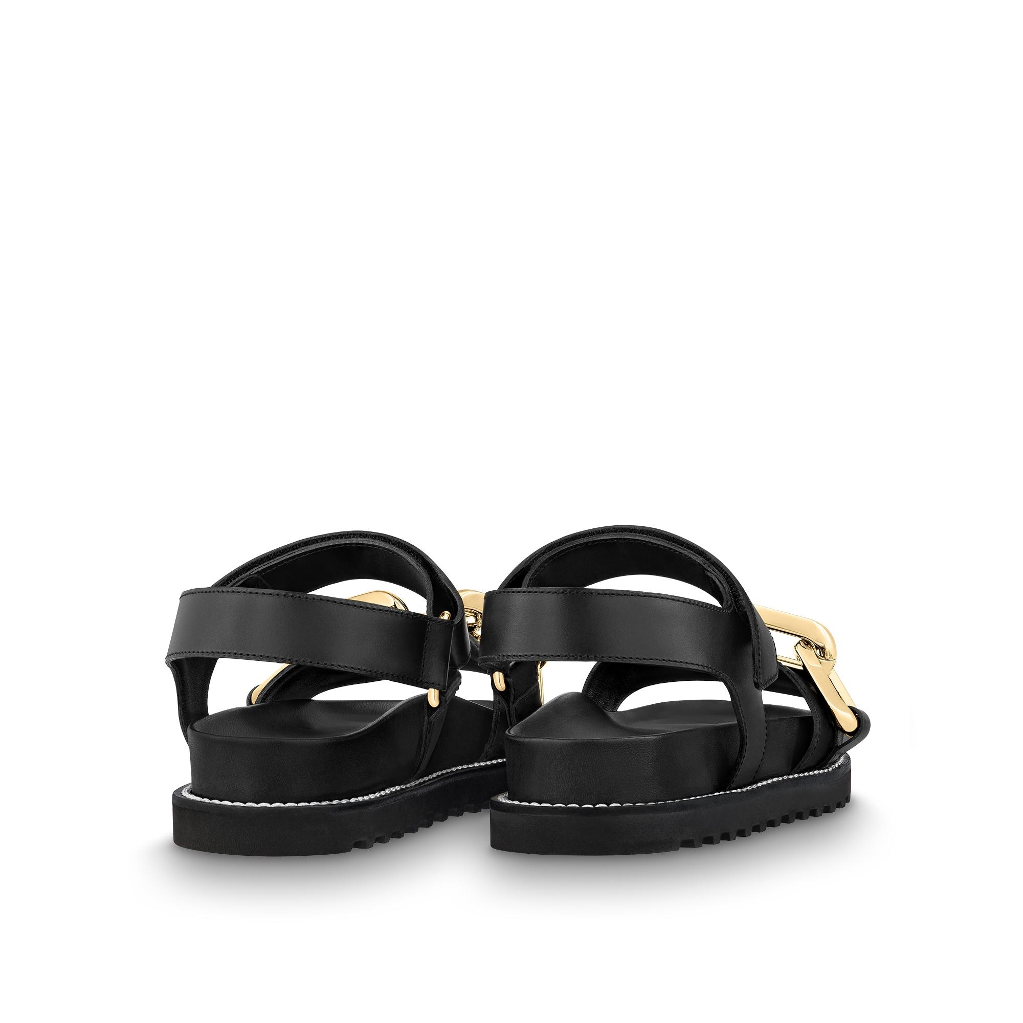  Zapatos Sandalias y Alpargatas Sandalia plana Paseo | Louis Vuitton ® (Ampliar producto)