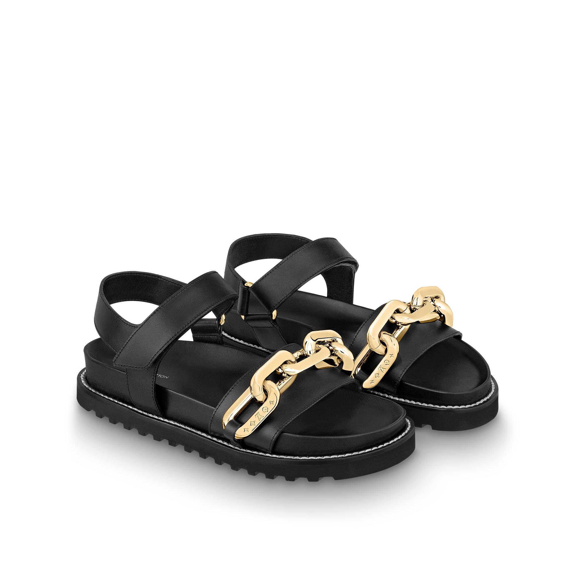  Zapatos Sandalias y Alpargatas Sandalia plana Paseo | Louis Vuitton ® (Ampliar producto)
