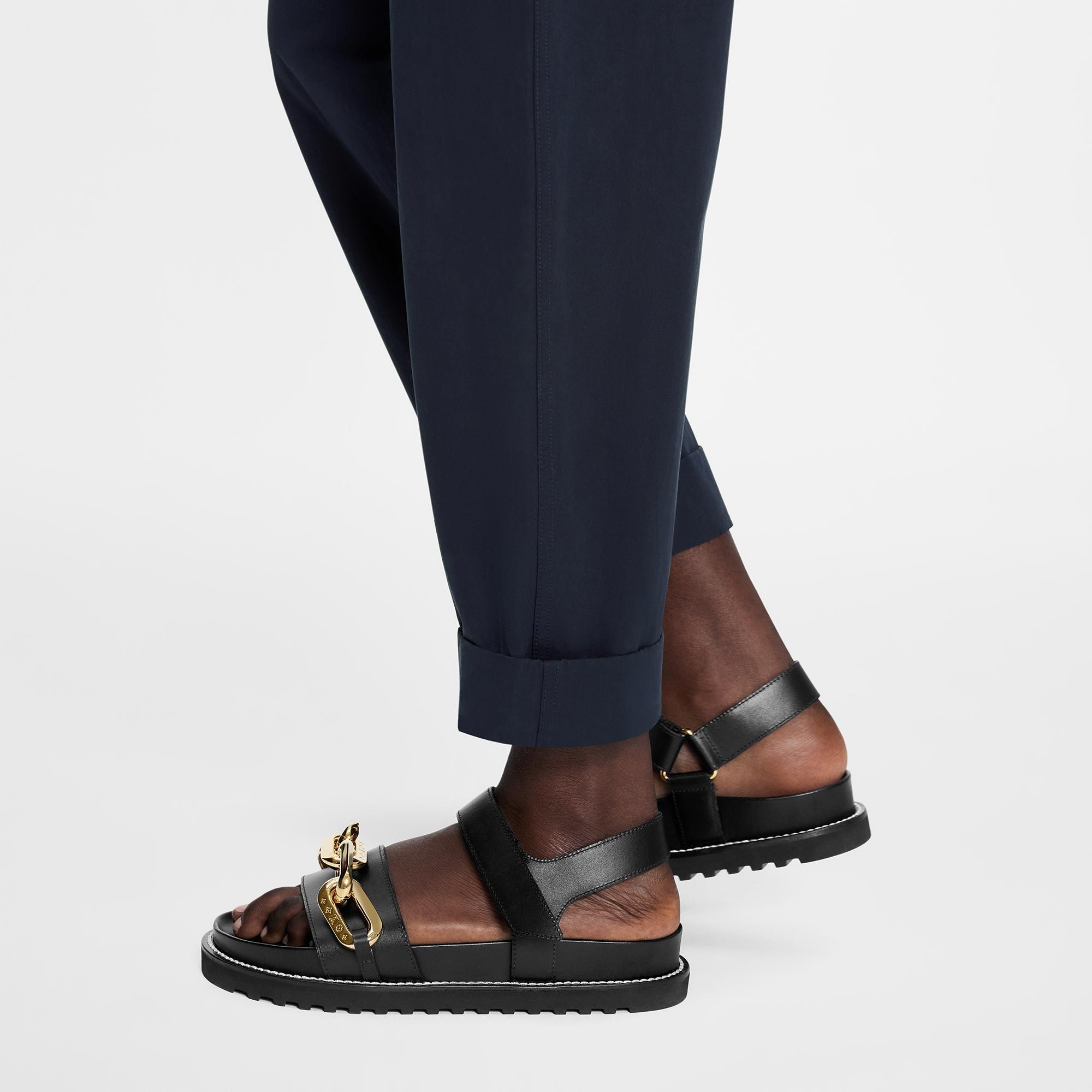  Zapatos Sandalias y Alpargatas Sandalia plana Paseo | Louis Vuitton ® (Ampliar producto)