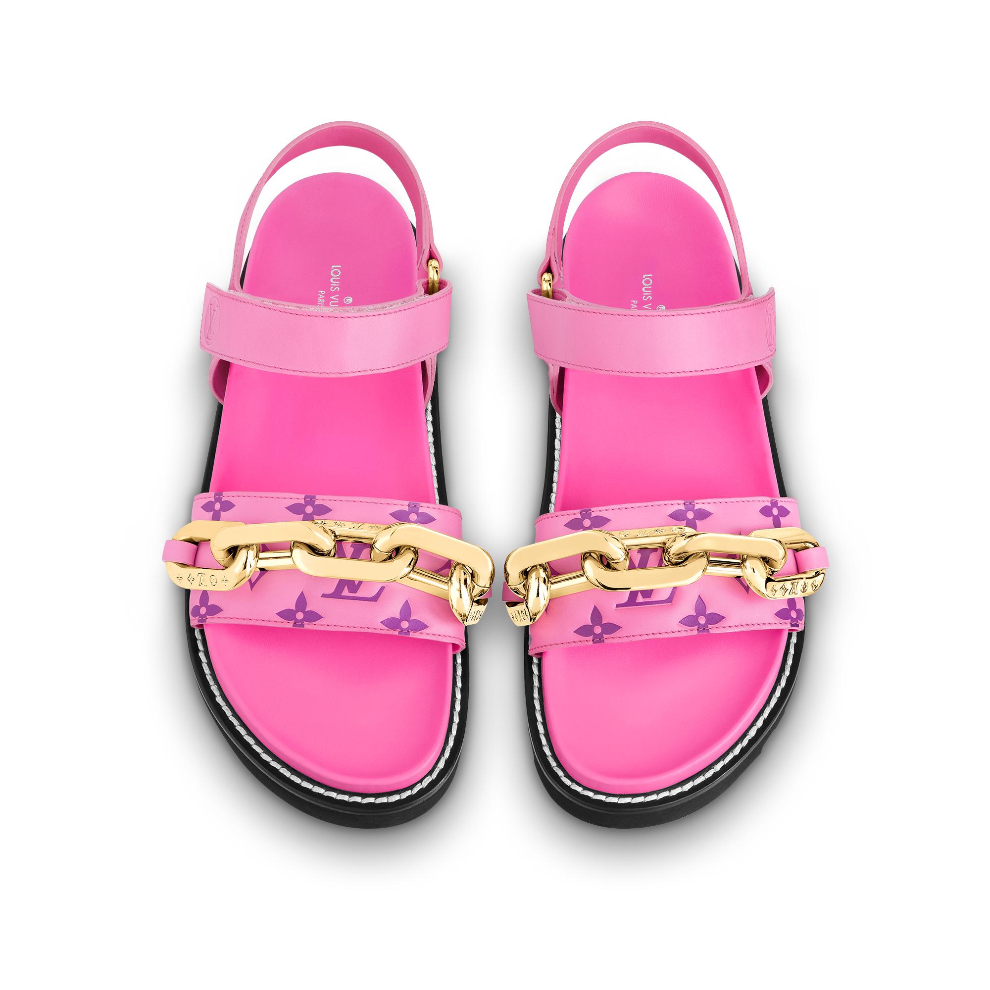  Zapatos Sandalias y Alpargatas Sandalia plana Paseo | Louis Vuitton ® (Ampliar producto)