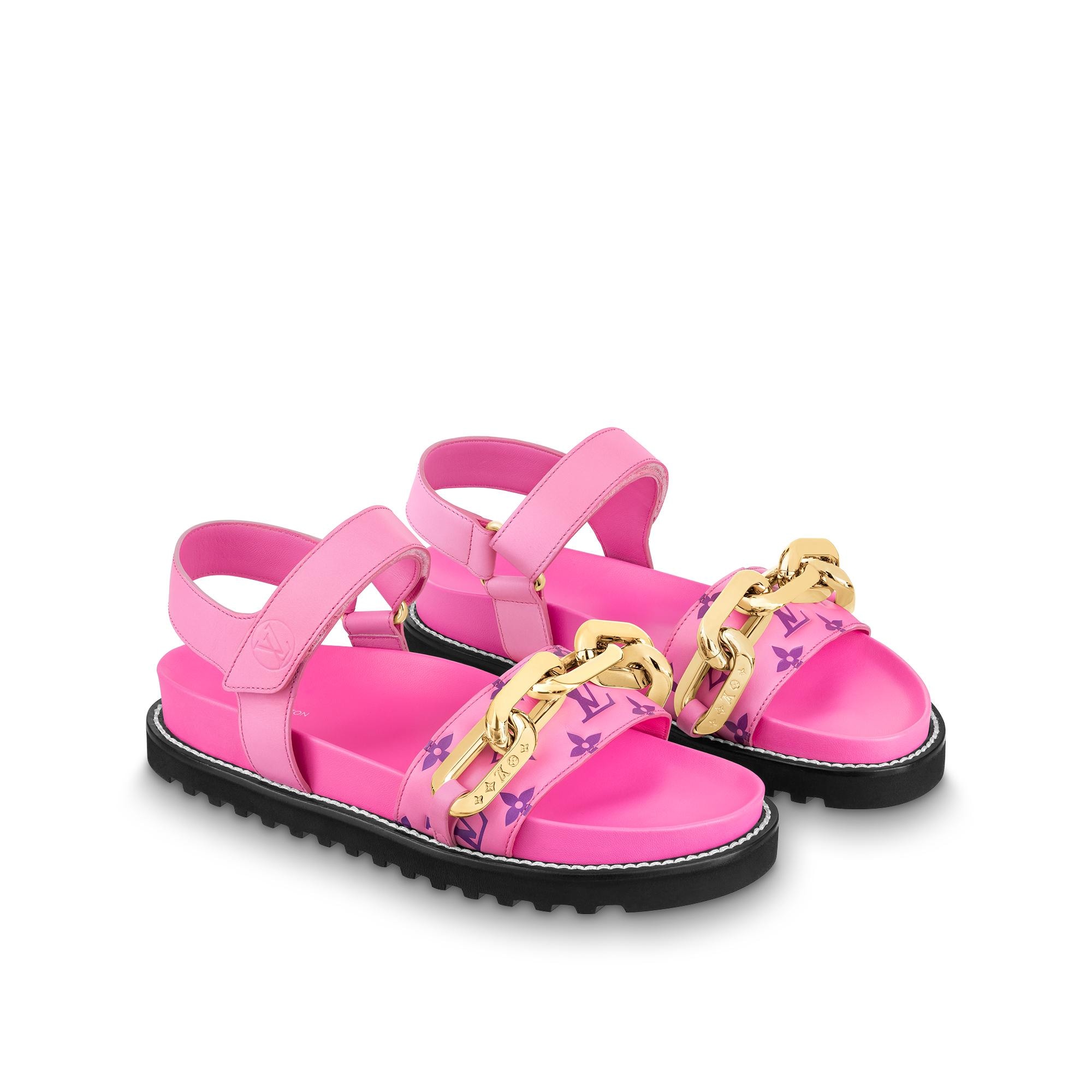  Zapatos Sandalias y Alpargatas Sandalia plana Paseo | Louis Vuitton ® (Ampliar producto)