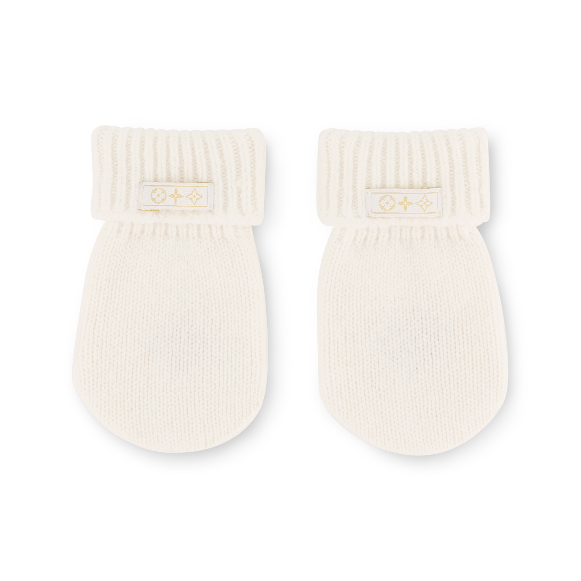 S00 Regalos para bebés } Set de gorro y mitones bordados | Louis Vuitton ® (Ampliar producto)