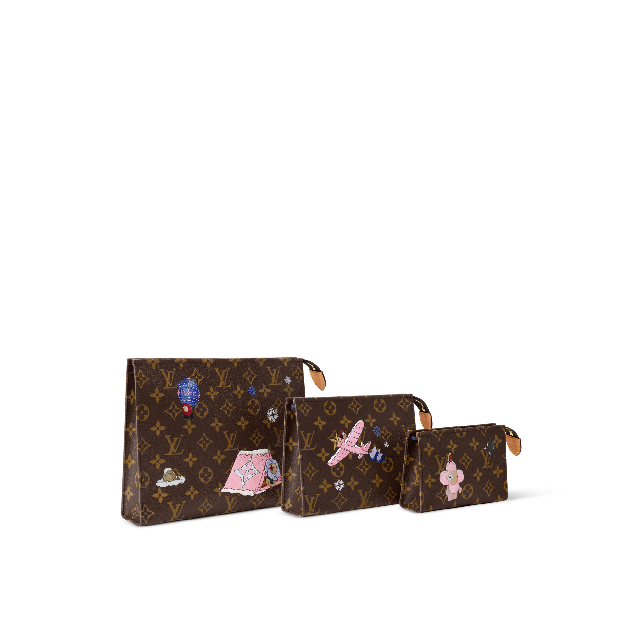 Monogram Viajes Accesorios y organizadores de viaje Set de neceseresTrio | Louis Vuitton ® (Ampliar producto)