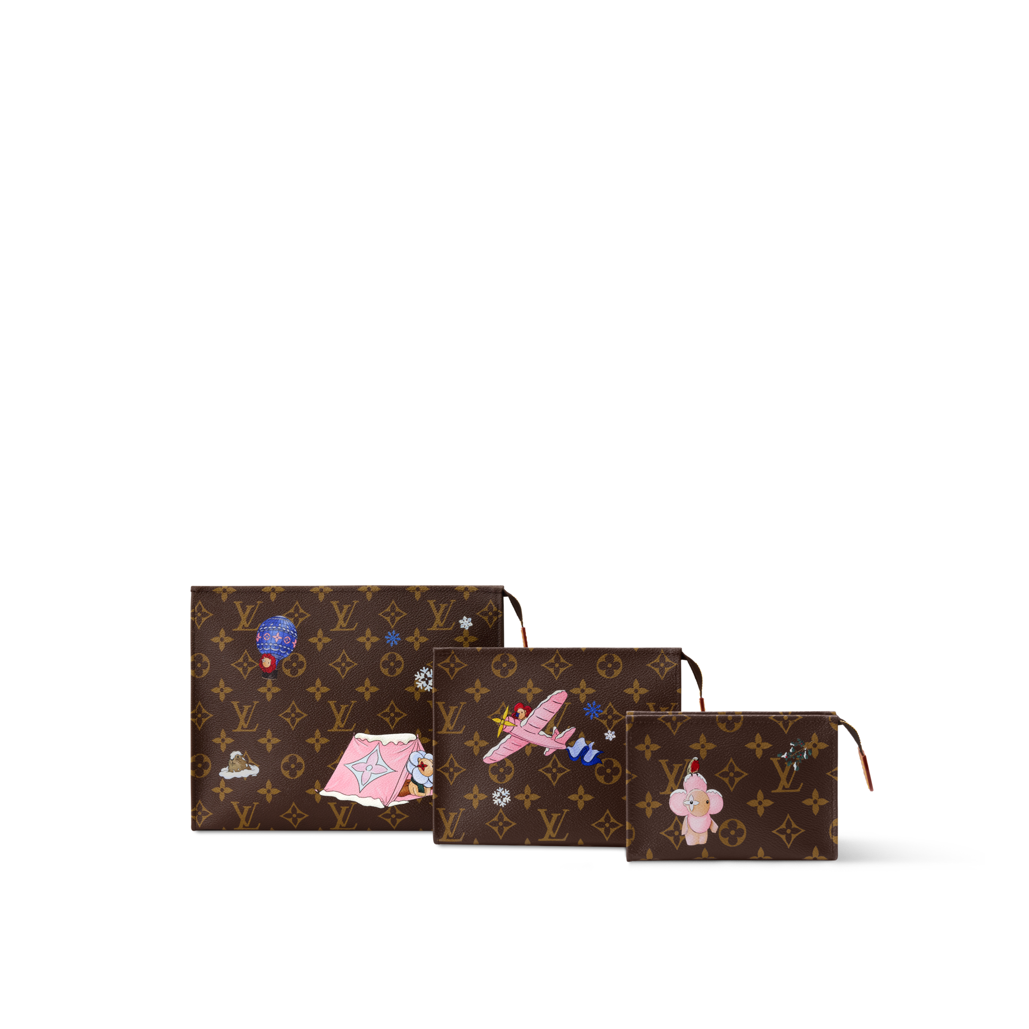 Monogram Viajes Accesorios y organizadores de viaje Set de neceseresTrio | Louis Vuitton ® (Ampliar producto)