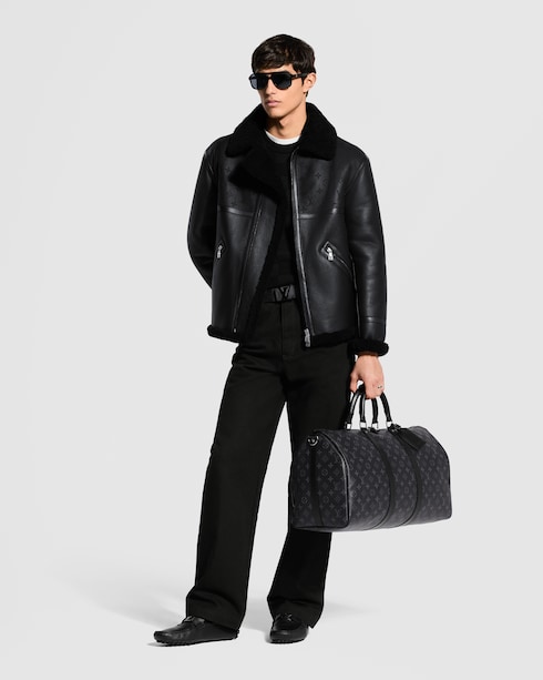 High-End Ready-to-Wear } Shearling Bombardier | Louis Vuitton ®