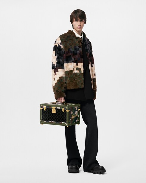 D16 Baús Seleção da Temporada Shoe Box Damoflage | Louis Vuitton ®