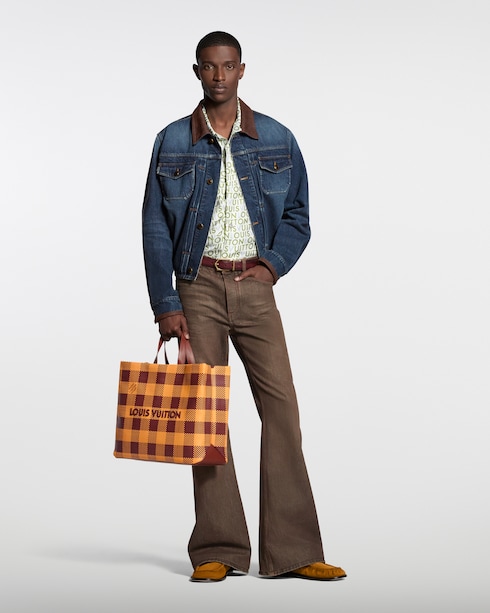 For Men New This Season Short-Sleeved Printed Silk Shirt | Louis Vuitton ®