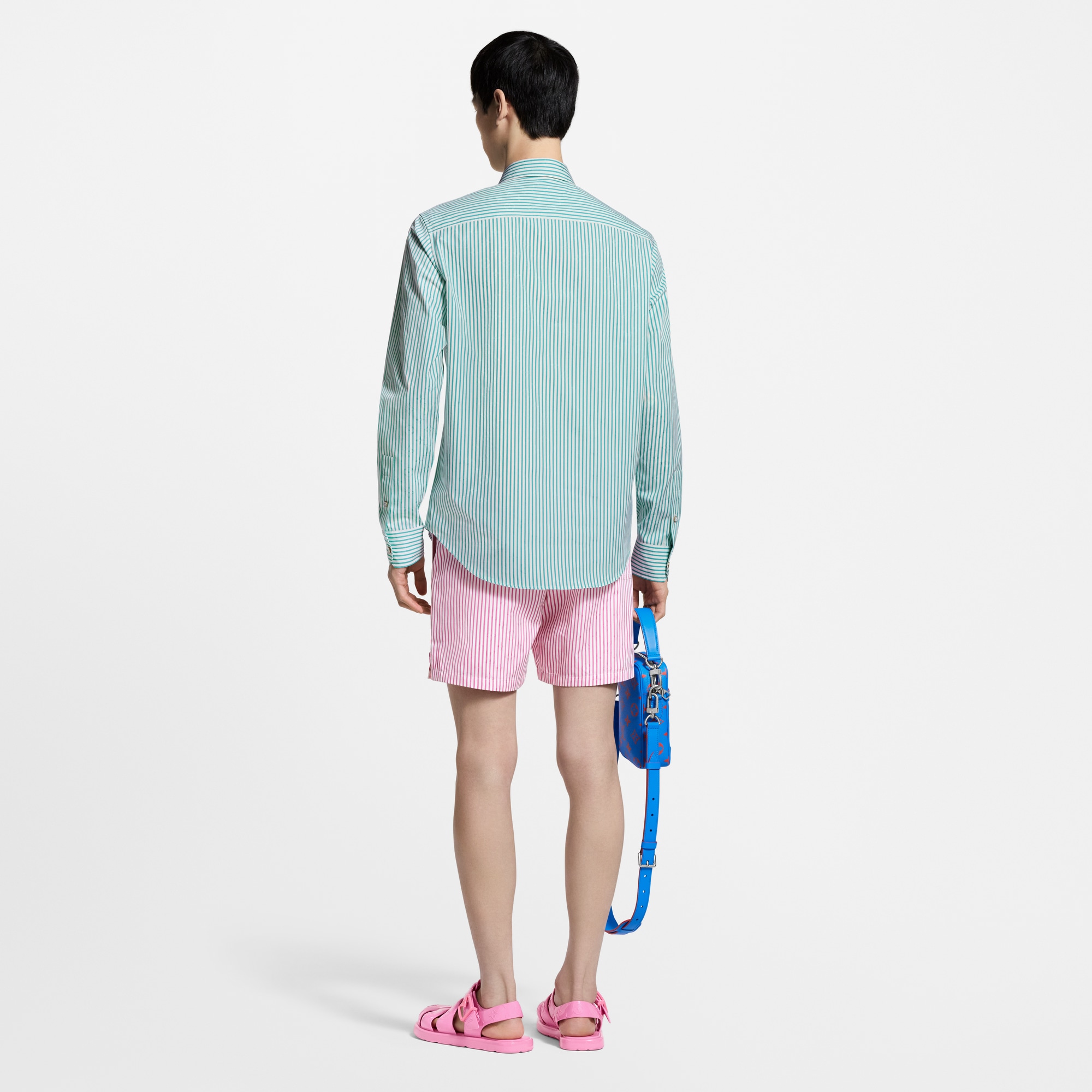  Ready to Wear Pantalones Shorts a rayas Monograma | Louis Vuitton ® (Ampliar producto)