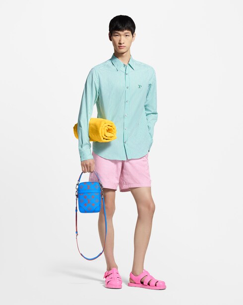 Ready to Wear Pantalones Shorts a rayas Monograma | Louis Vuitton ®