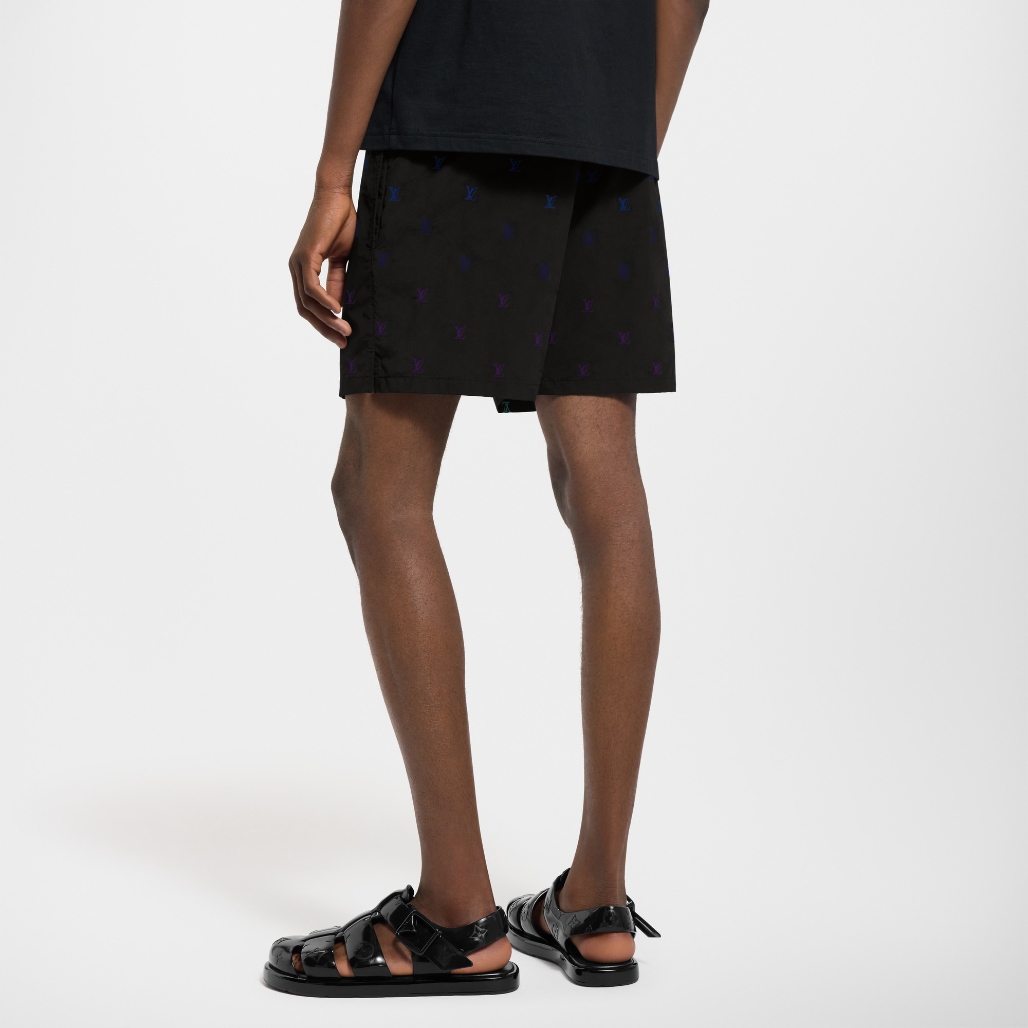  Ready to Wear Trajes de baño Shorts de baño bordados LV Blason | Louis Vuitton ® (Ampliar producto)