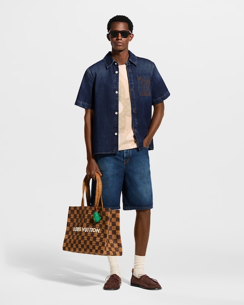 Ready-to-Wear Denim LV Denim Shorts | Louis Vuitton ®