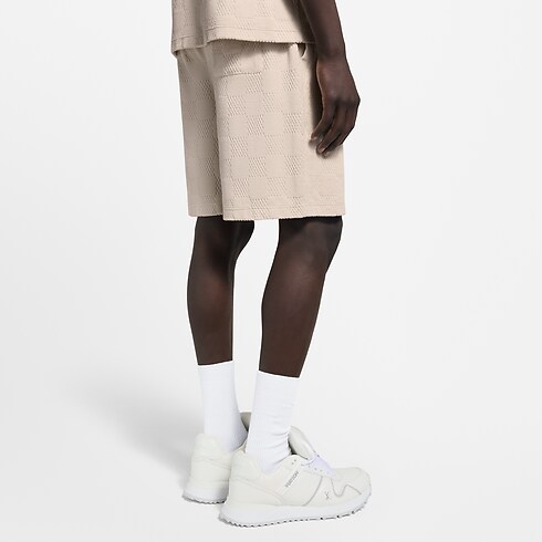 Ready to Wear Todo el Ready-To-Wear Shorts de felpa francesa Damier | Louis Vuitton ® (Ampliar producto)