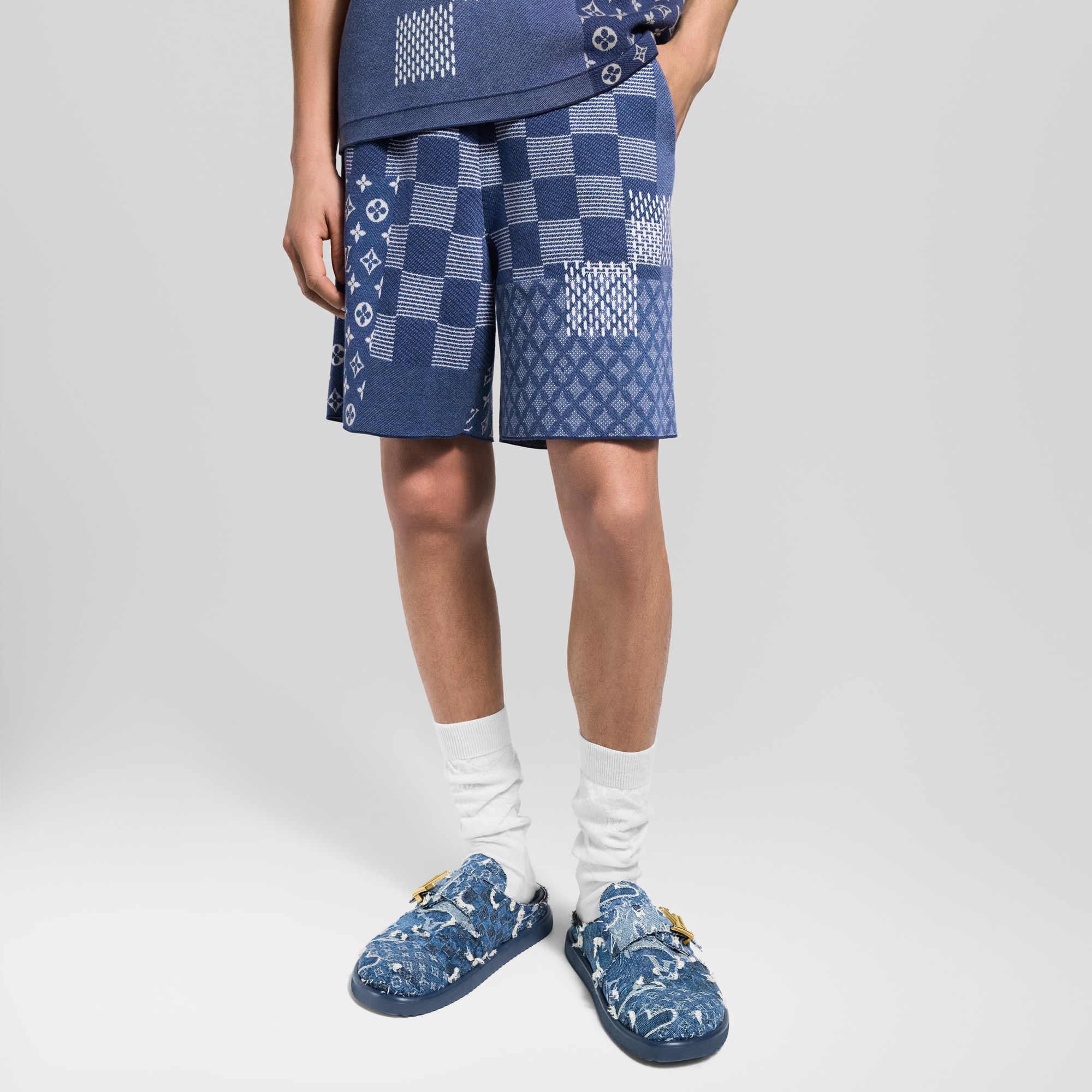  Ready to Wear Todo el Ready-To-Wear Shorts de punto | Louis Vuitton ® (Ampliar producto)