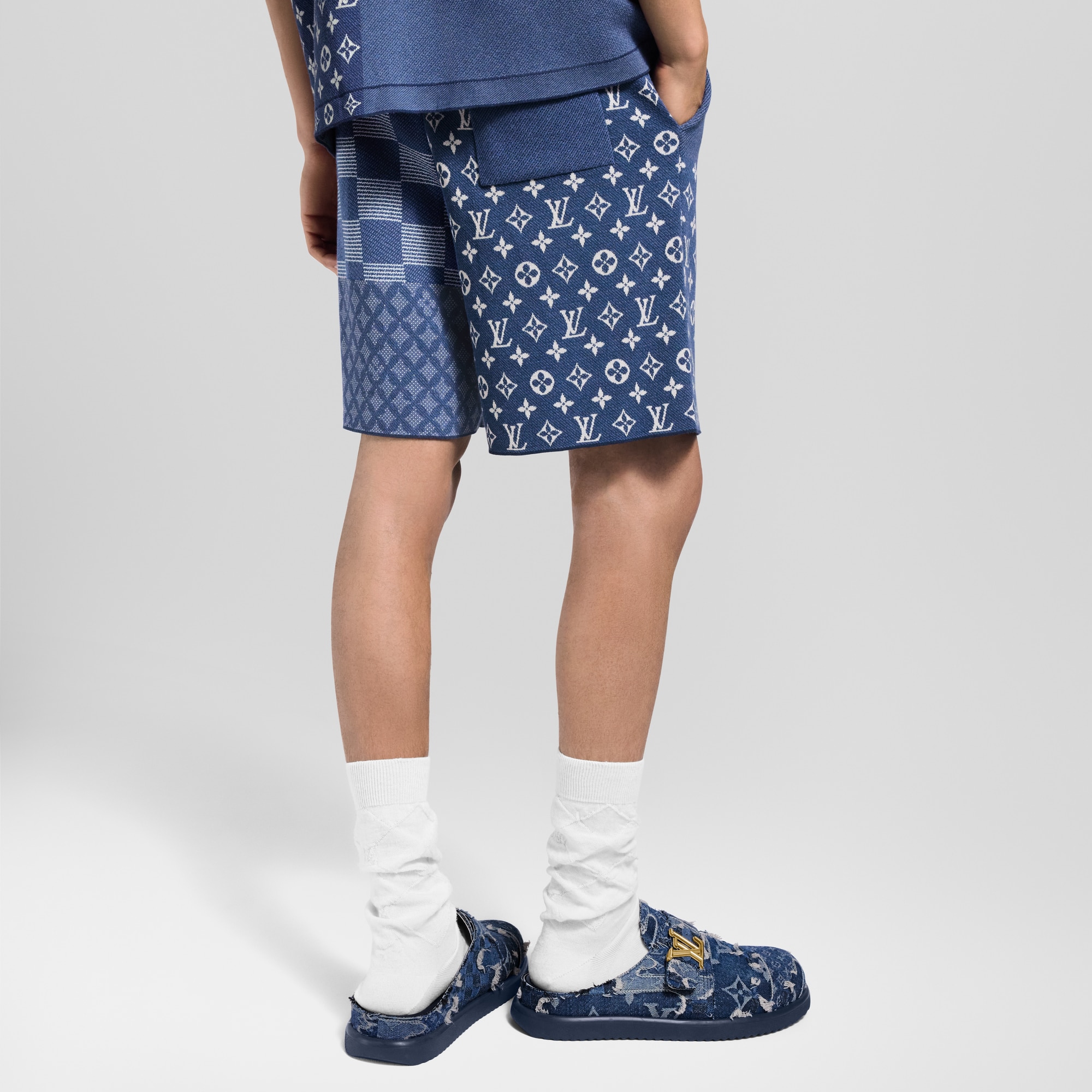  Ready to Wear Todo el Ready-To-Wear Shorts de punto | Louis Vuitton ® (Ampliar producto)