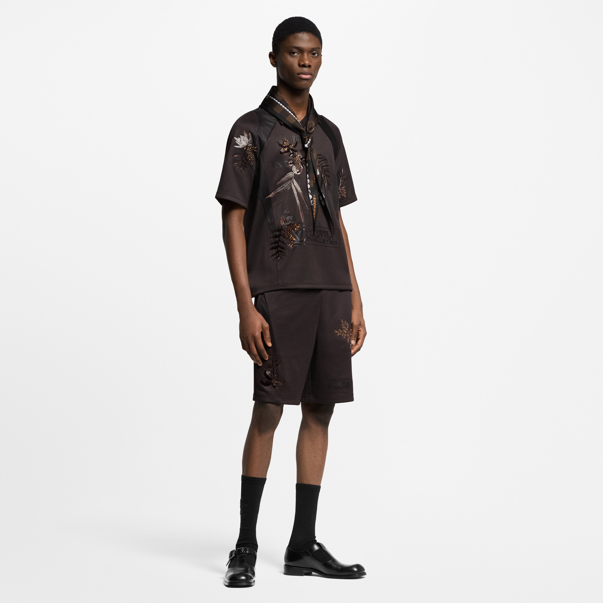 Ready to Wear Todo el Ready-To-Wear Shorts de punto con adornos | Louis Vuitton ® (Ampliar producto)