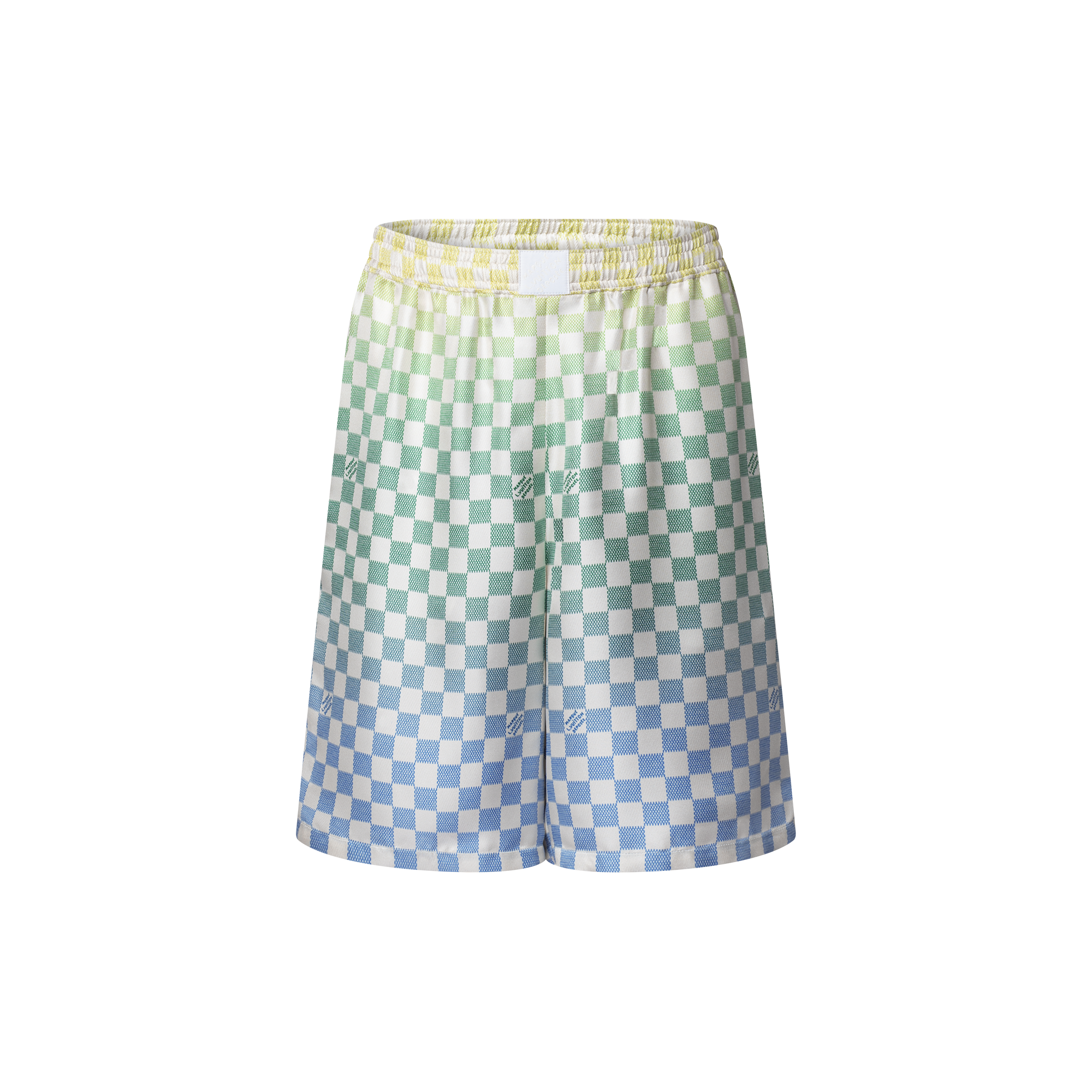  Ready to Wear Pantalones Shorts de seda Damier estampados | Louis Vuitton ® (Ampliar producto)